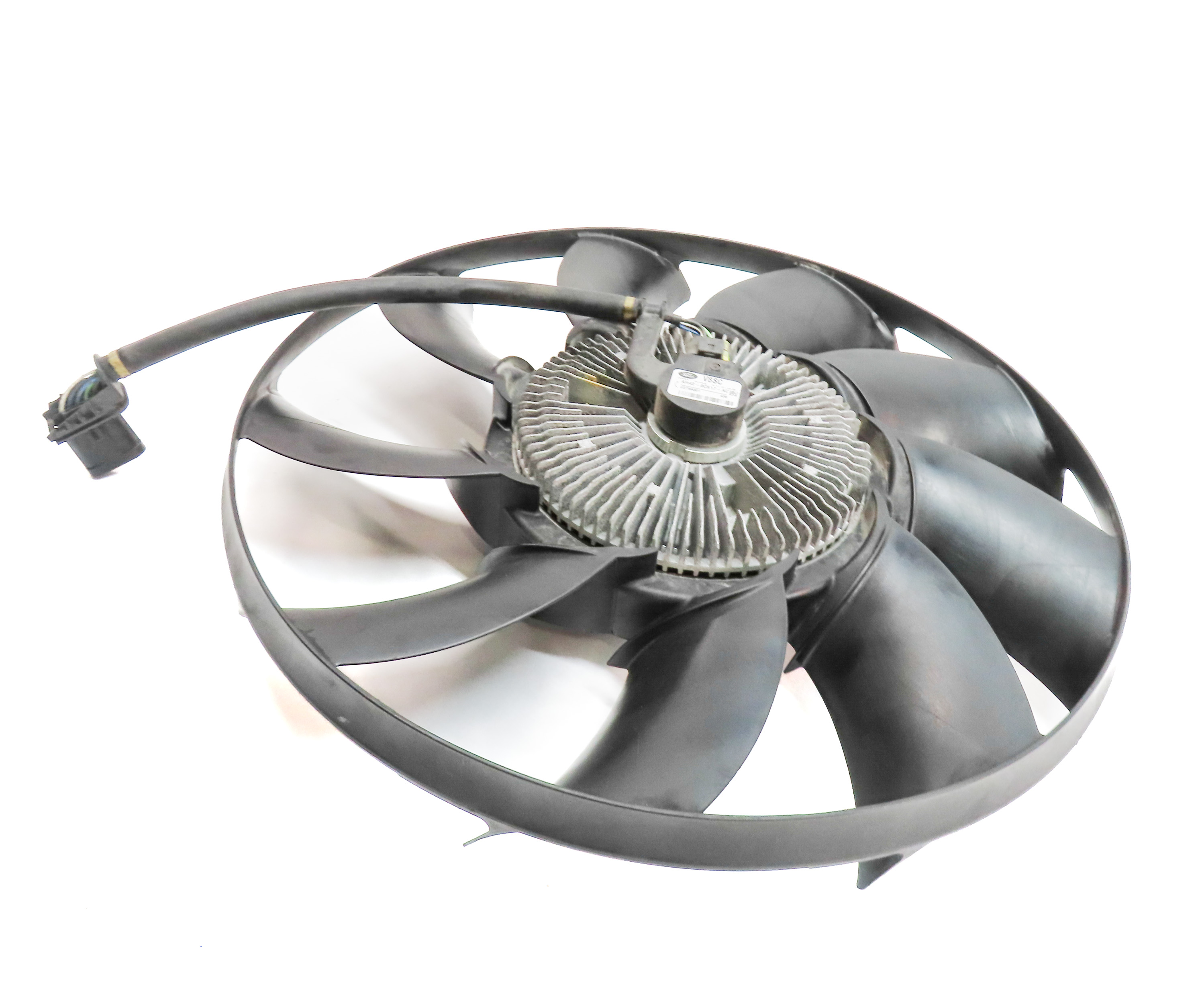 13-16 RANGE ROVER SPORT (L405 L494) CONDENSER ELECTRIC COOLING FAN w/ CLUTCH — exact item pictured